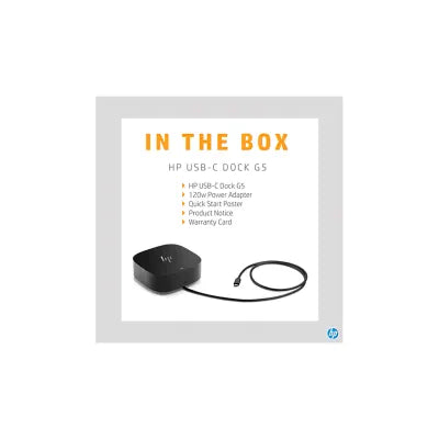 HP USB-C Dock G5 For Business
