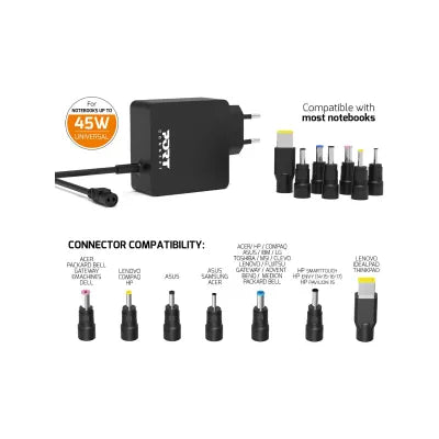 Port 45W Universal AC Adapter