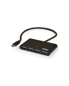 Port USB-C 4-Port Hub Converter