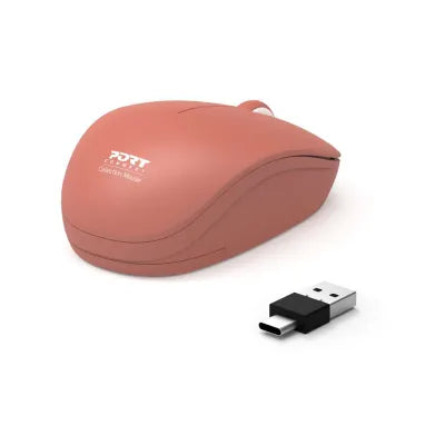 Port 2.4GHz Collection II Terracota Wireless Mouse