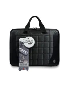 Port Berlin Black 12" Clamshell Bag