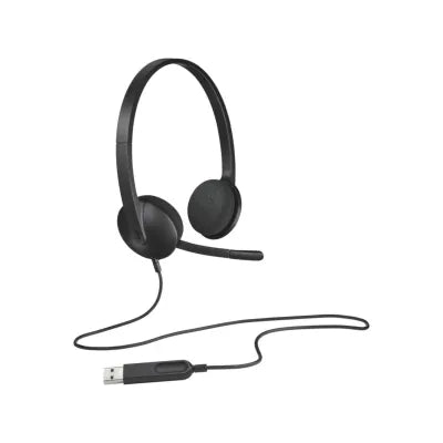 Logitech H340 Black Business Stereo USB Headset