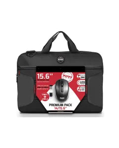 Port Premium Pack 14/15.6" Toploader Bag With Wireless