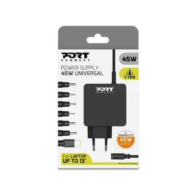 Port 45W Universal AC Adapter