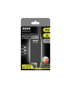 Port 65W Acer & Toshiba AC Adapter