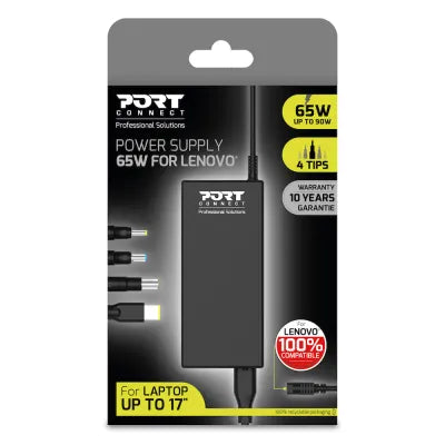 Port 65W Lenovo AC Adapter