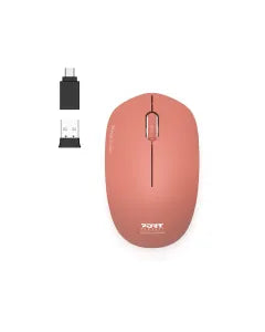 Port 2.4GHz Collection II Terracota Wireless Mouse
