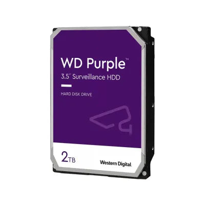 WD Purple Surveillance 2TB 3.5"SATA Internal HDD